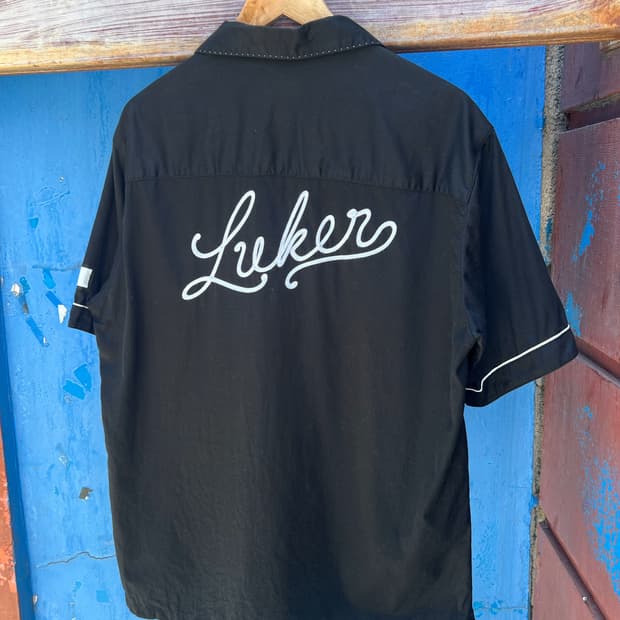 Luker By Neighborhood Bowling Shirt
