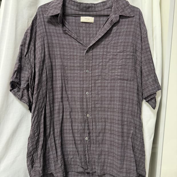 파브레가 Kylie Check Half Shirts