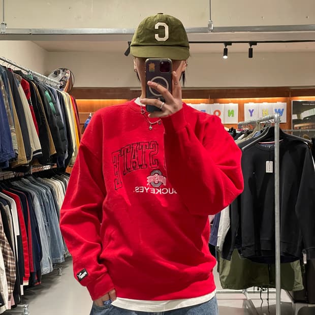 푸마 맨투맨 티셔츠  