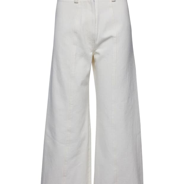 새상품)길트프리 WHITE DENIM PANTS