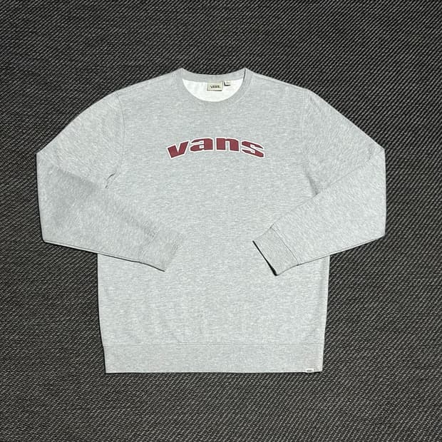 [L] Vans 반스 그레이 올드스쿨 맨투맨