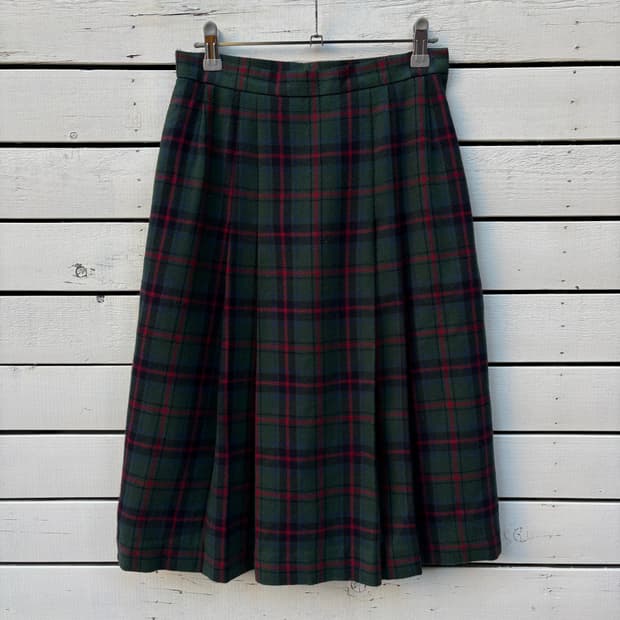 Daks 닥스 체크 스커트