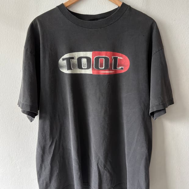 90s TOOL OG 툴 티셔츠