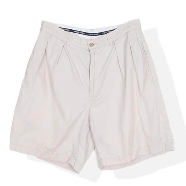 Polo golf Two Pleats 하프 팬츠 (30