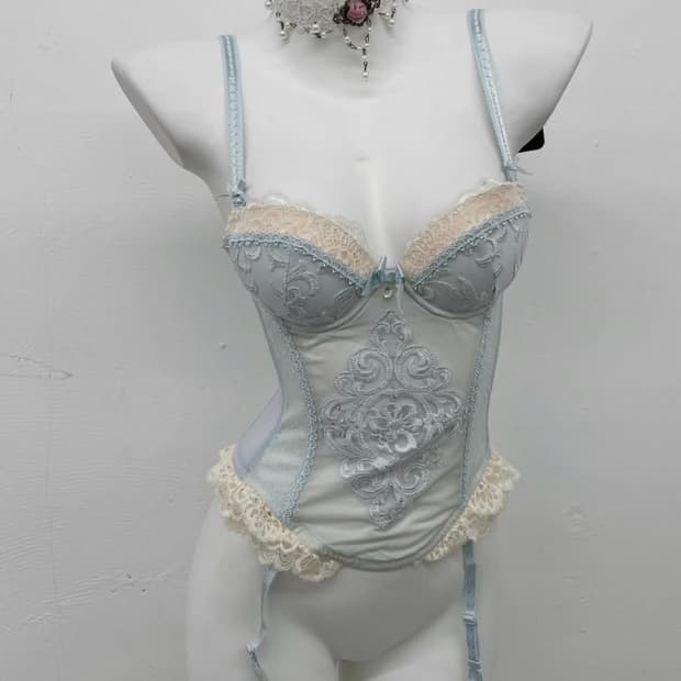 빈티지 대대장 코르셋 