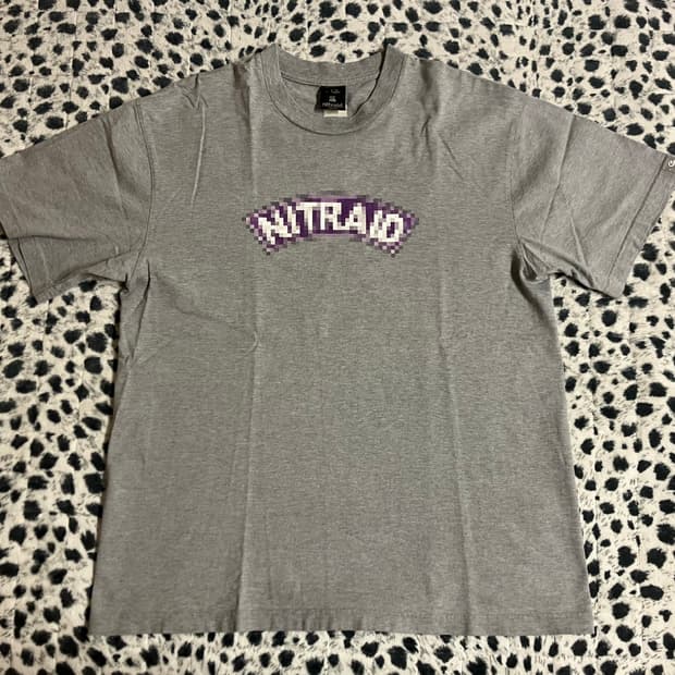일본 우라하라계 스트릿  브랜드 니트레이드 Nitraid 티셔츠 L