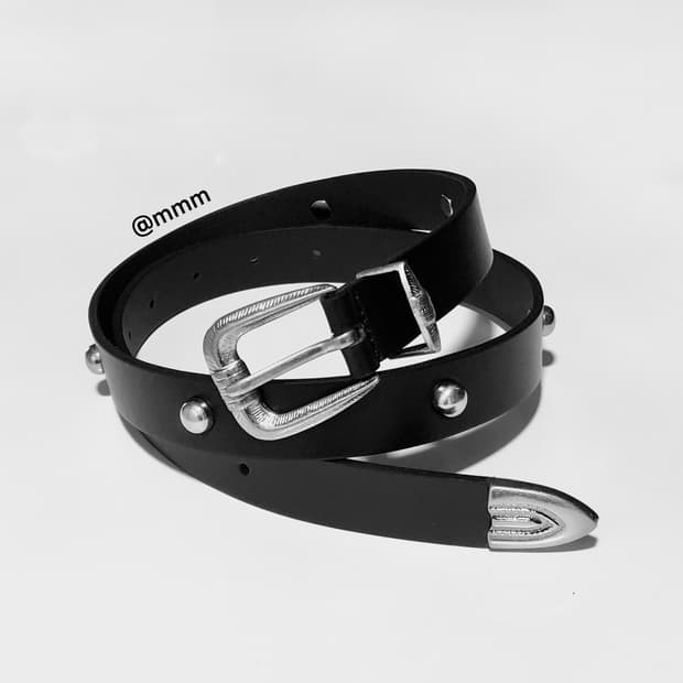 [Unisex] 웨스턴 스터드찡 벨트