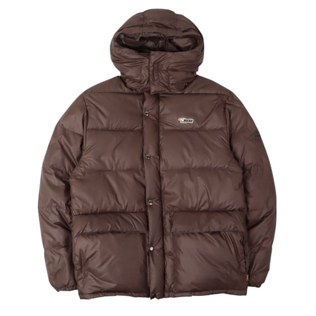 베어 USA 브라운 마운틴 후디드 패딩