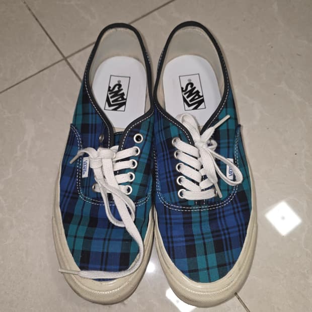 반스 어센틱 체크 275
