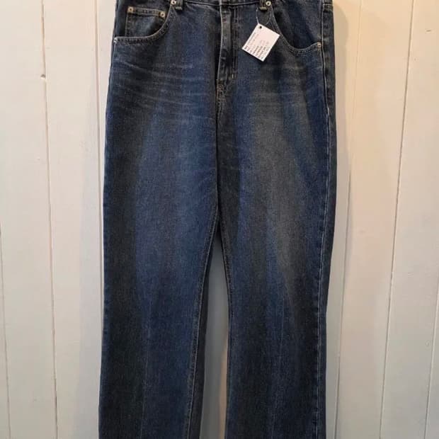 ORDERPIEASE 와이드 청바지