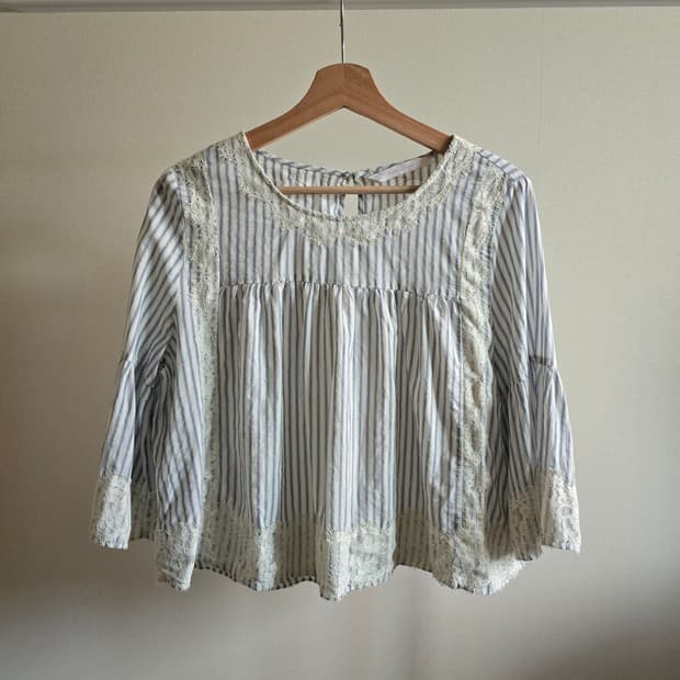 zara 레이스 블라우스