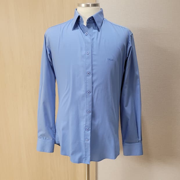 바찌 VACCI 남자 드레스셔츠 100 스카이블루