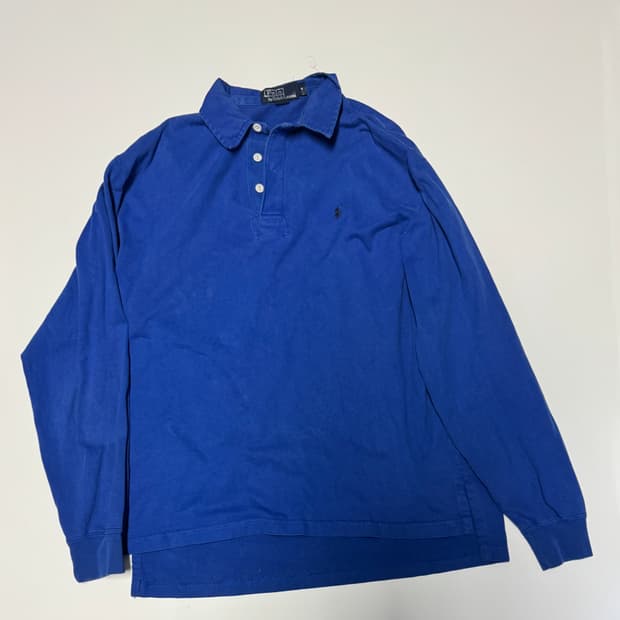 폴로 랄프로렌 럭비 긴팔 카라티 L