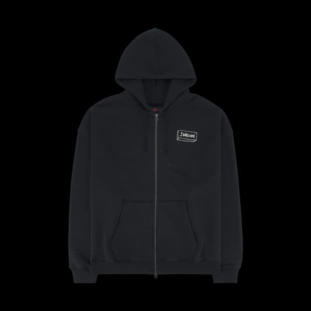 조던 x 유니온 x 프라그먼트 프론트 집 후드 블랙 세일 US사이즈