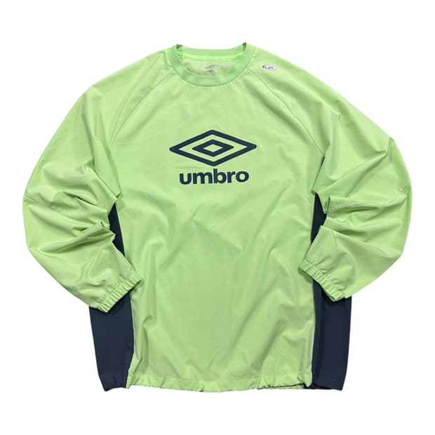 ✨ (바배) 엄브로 피스테 형광 바람막이 웜업 