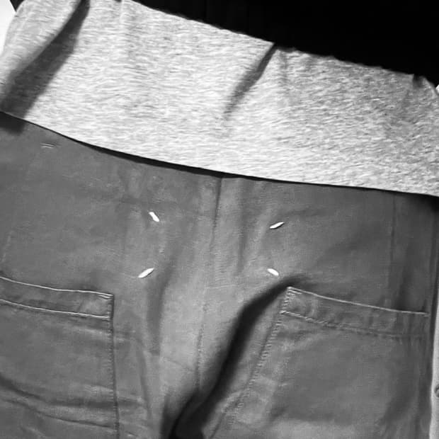 Maison Margiela anatomic pants 48