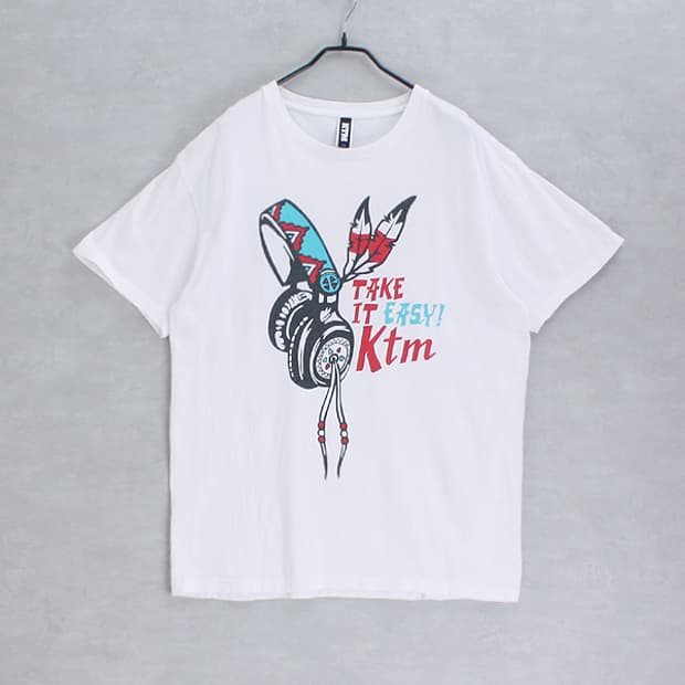KTM _ crew neck print tee