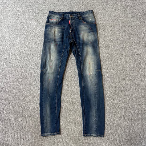 디스퀘어드 바이커진 데님 44 30-32