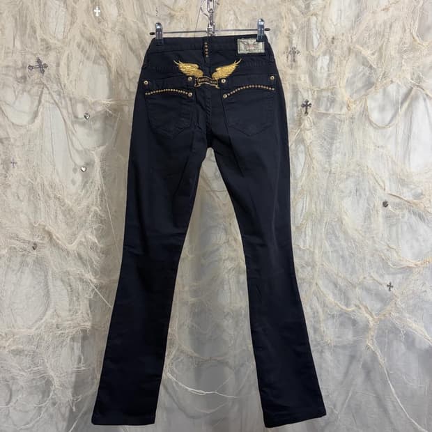ROBIN'S JEAN Y2K wing low-rise pants