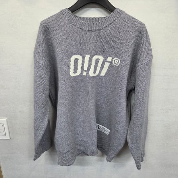 5252 by oioi 로고 니트 m