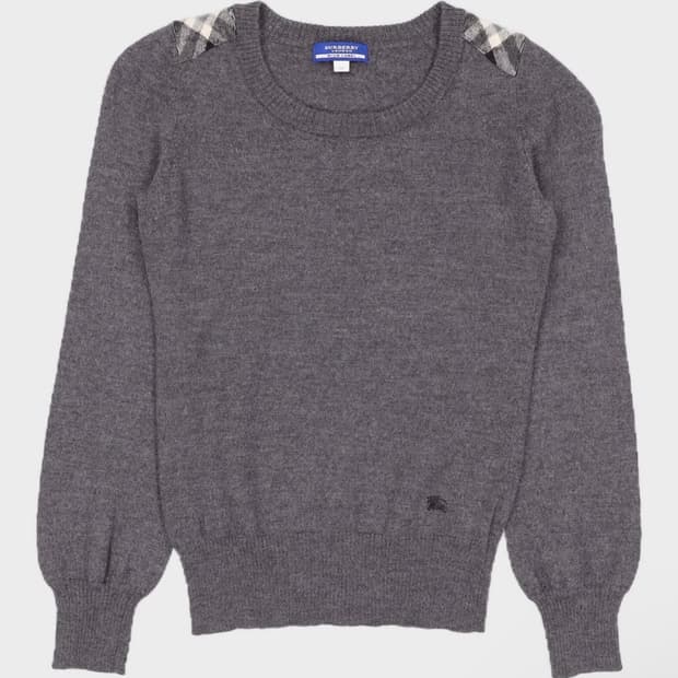 급매)버버리 블루라벨 니트 판매_38사이즈