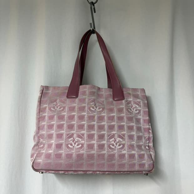 00's 샤넬 뉴 트래블 라인 토트백