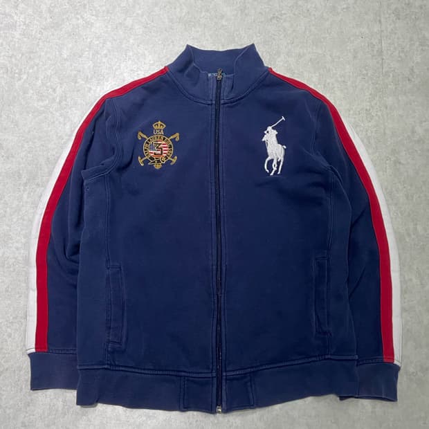 폴로 랄프로렌 빅포니 USA 네이비 집업
