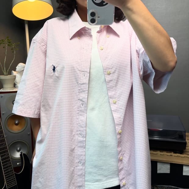 폴로 체크셔츠