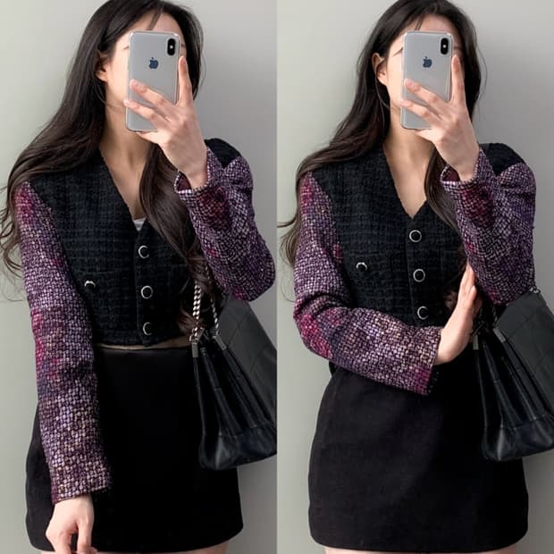 서쿠키 오랑주리 트위드 자켓