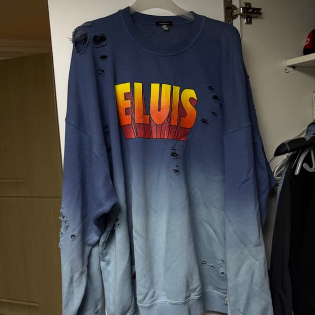 R13 알써틴 엘비스 맨투맨