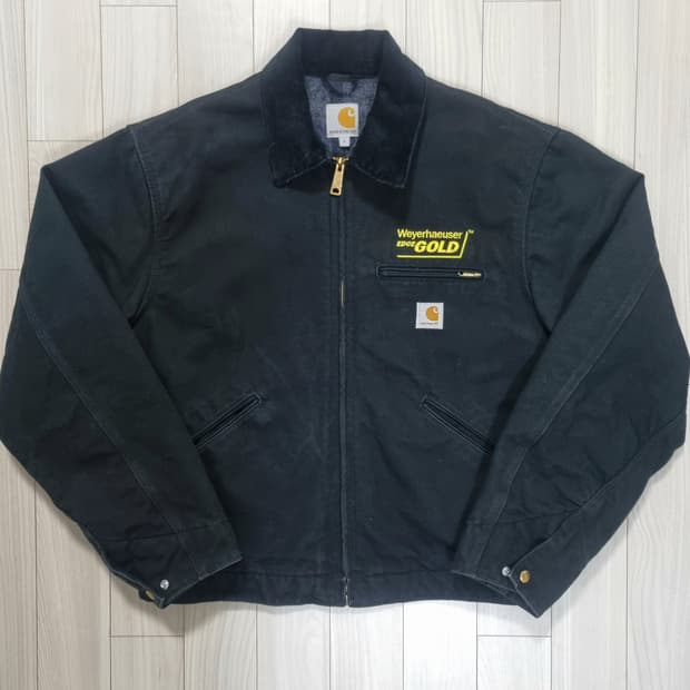 칼하트 디트로이트 자켓 J001 BLK L