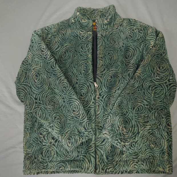 CALEE 나선형 플리스 재킷(L)