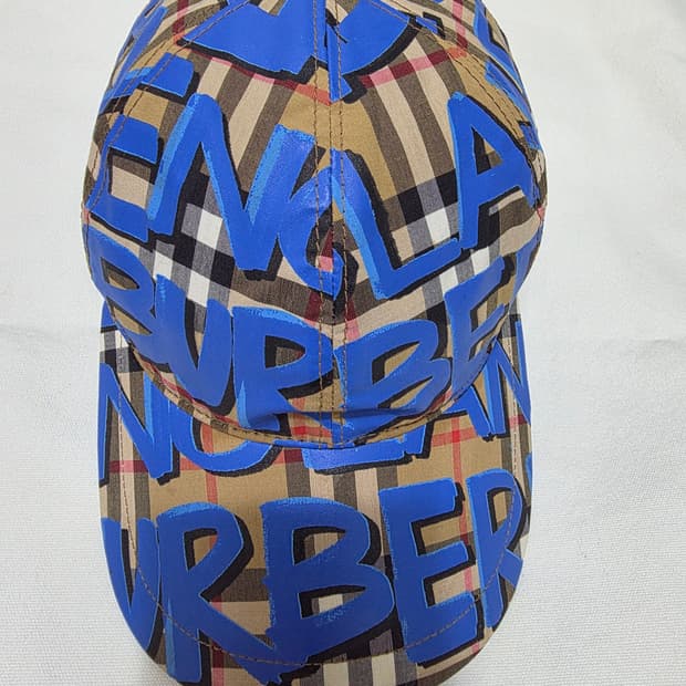 버버리 볼캡 모자 정품
