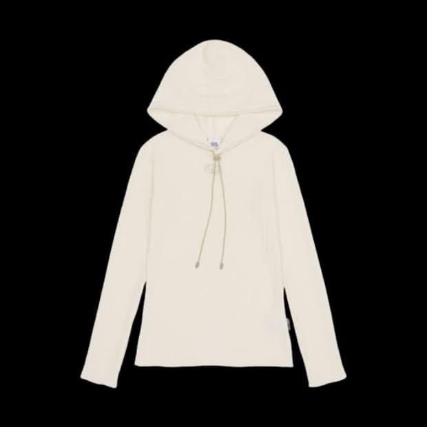 스컬프터 크링클 후드 아이보리 