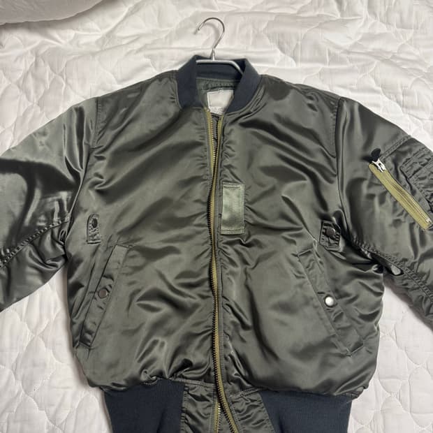 알파인더스트리 1960 복각 ma-1 