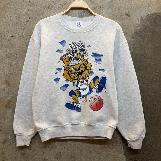 90s Made in USA 미국 빈티지 켄터키 농구 맨투맨