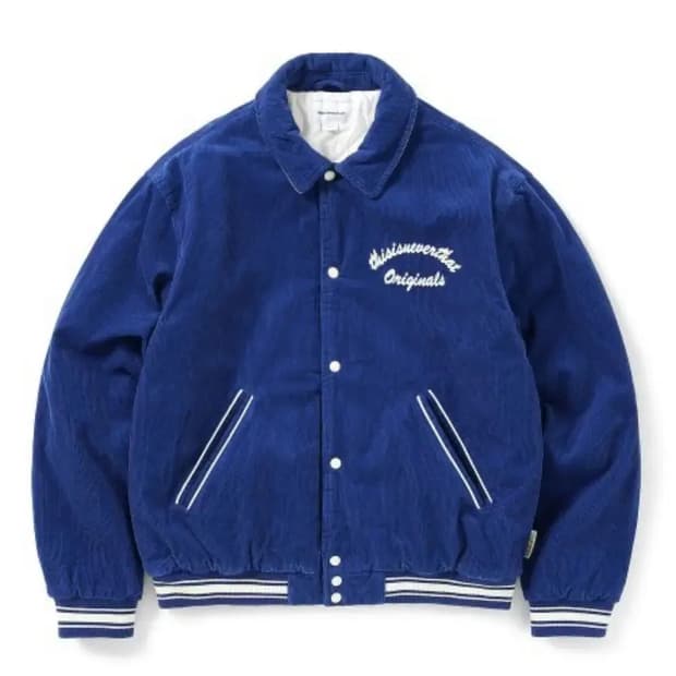 디스이즈네버댓 코듀로이 바시티 S사이즈