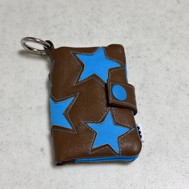 실사용x) 퍼피북클럽 카드지갑 키링