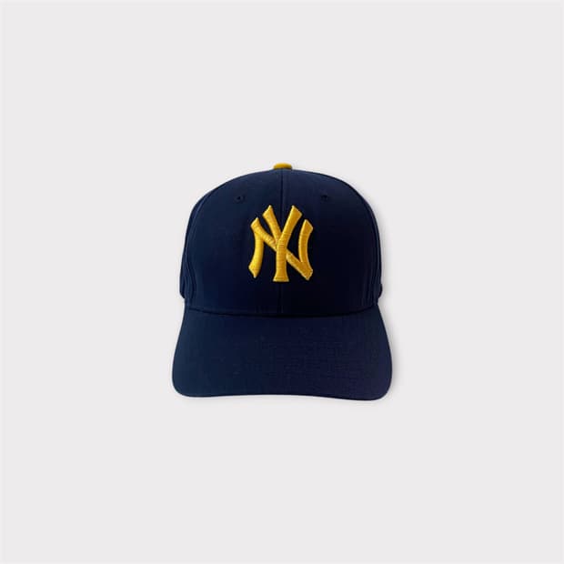 MLB 뉴욕 양키스 네이비 옐로우 배색 볼캡 (1853)