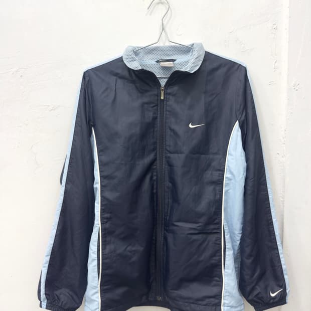 nike sky-blue jacket