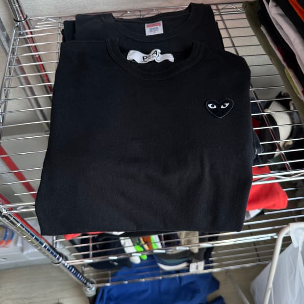 꼼데가르송 블렉와펜 롱슬리브