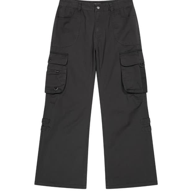 코이세이오 빅포켓 카고팬츠 차콜