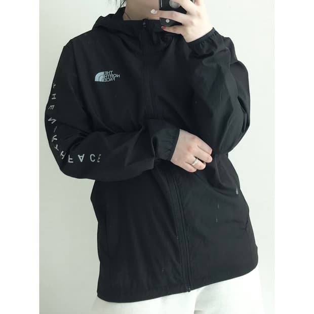 노스페이스 바람막이 L