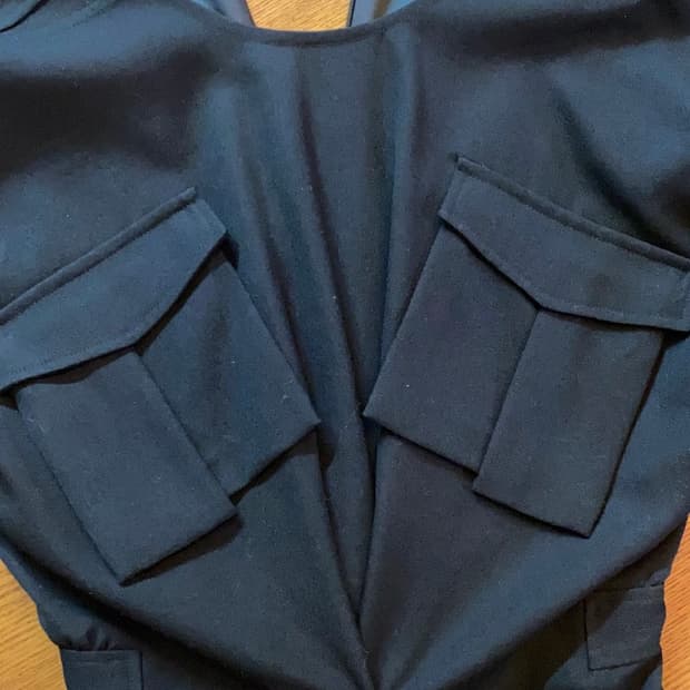 [Givenchy] 지방시 아카이브 포켓 미디 드레스 (정품/상태최상)