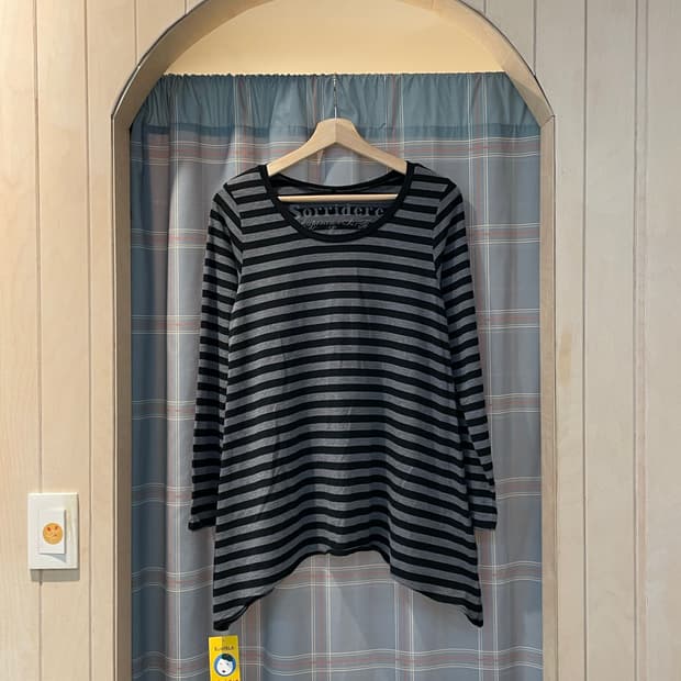 일본빈티지 언발 단가라긴팔티