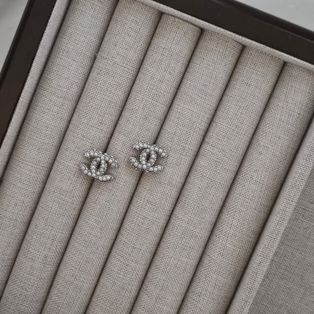 925 샤넬 빈티지 업사이클링 귀걸이