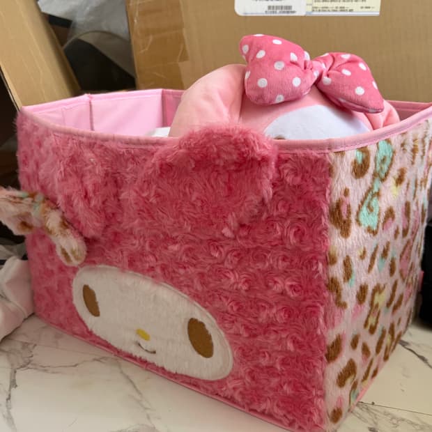 마이멜로디 로즈보아 수납박스