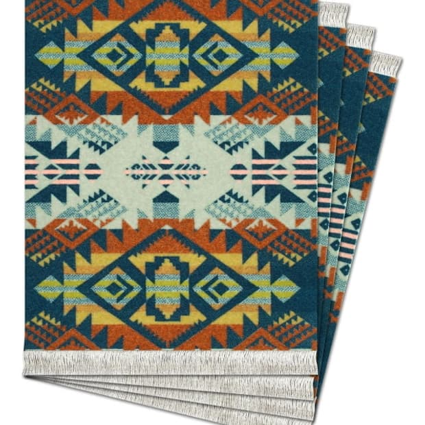 펜들턴 코스터 1set-4개묶음 