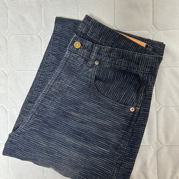 키바타 KIBATA 카시코 팬츠 올드블루 3사이즈