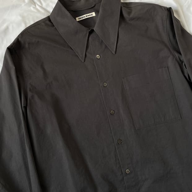 [M] 인사일런스 와이드칼라 셔츠
